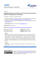 Prolonged Maintenance of Remission with Crohn Disease Exclusion Diet (CDED) in Two Siblings with Crohn Disease