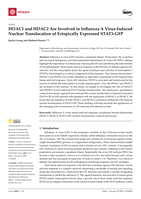 HDAC1 and HDAC2 Are Involved in Influenza A Virus-Induced Nuclear Translocation of Ectopically Expressed STAT3-GFP