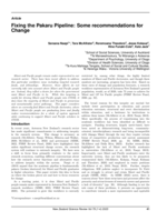 Fixing the Pakaru Pipeline: Some recommendations for Change