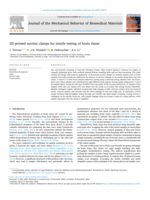 3D-printed suction clamps for tensile testing of brain tissue