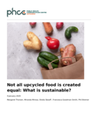 Not all upcycled food is created equal: What is sustainable?