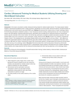Cardiac Ultrasound Training for Medical Students Utilizing Drawing and Ward-Based Instruction