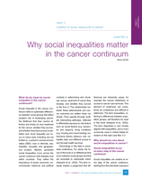 Why social inequalities matter in the cancer continuum