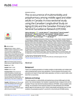 The co-occurrence of multimorbidity and polypharmacy among middle-aged and older adults in Canada: A cross-sectional study using the Canadian Longitudinal Study on Aging (CLSA) and the Canadian Primary Care Sentinel Surveillance Network (CPCSSN)
