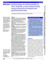 Epidemiology of multimorbidity in New Zealand: a cross-sectional study using national-level hospital and pharmaceutical data