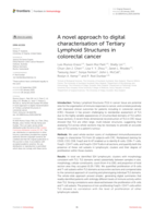 A novel approach to digital characterisation of Tertiary Lymphoid Structures in colorectal cancer