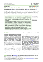 Bidirectional effects of neutrophils on Streptococcus oralis biofilms in vitro