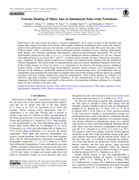 Extreme Heating of Minor Ions in Imbalanced Solar-wind Turbulence