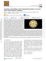 Formation and Stability of the Propionitrile:Acetylene Co-Crystal Under Titan-Relevant Conditions