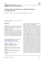 Chronic Pain and Obsessive-Compulsive Disorder: A Scoping Review