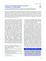 Chronic orofacial pain and pharmacological management – a clinical guide