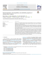 Nanoencapsulation, biocompatibility and antibiofilm properties of chitosan/nisin Z spheres