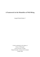 A framework for the metaethics of well-being
