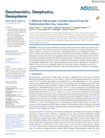 A Holocene Paleosecular Variation Record From the Northwestern Ross Sea, Antarctica