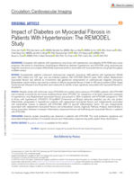 Impact of diabetes on myocardial fibrosis in patients with hypertension: the REMODEL study