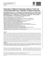 Disparities in Diabetes Technology Uptake in Youth and Young Adults With Type 1 Diabetes: A Global Perspective