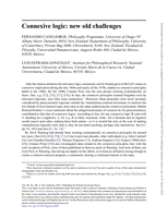 Connexive logic: new old challenges