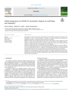 Global perspectives on COVID-19 vaccination: Impacts on well-being and inequality