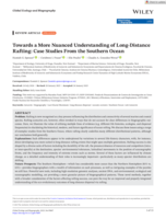 Towards a More Nuanced Understanding of Long‐Distance Rafting: Case Studies From the Southern Ocean