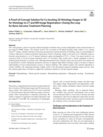A Proof-of-Concept Solution for Co-locating 2D Histology Images in 3D for Histology-to-CT and MR Image Registration: Closing the Loop for Bone Sarcoma Treatment Planning