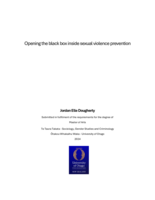 Opening the black box inside sexual violence prevention
