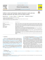 Auditory cortical and brainstem response dynamics in quiet and noise amongst unilaterally deaf adults with and without tinnitus