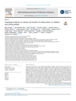 Emerging evidence to reduce the burden of tuberculosis in children and young people
