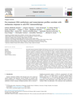 Pre-treatment DNA methylome and transcriptome profiles correlate with melanoma response to anti-PD1 immunotherapy