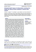 Estimated health impacts of reformulation resulting from Health Star Rating nutrition labelling in Aotearoa New Zealand