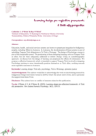 Learning Design Pre-Reflection Framework: A Te Tiriti Ally Perspective
