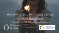 Achieving equity in lung cancer survival for Māori: Findings from the C3 lung cancer project