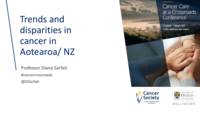 Trends and disparities in cancer in Aotearoa/New Zealand