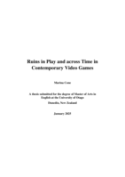 Ruins in Play and across Time in Contemporary Video Games