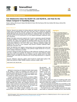 Can adolescents value the EQ-5D-Y-5L and EQ-5D-5L, and how do the values compare? A feasibility study