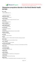 Obsessive-compulsive disorder in the World Mental Health surveys