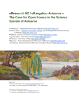 eResearch NZ / eRangahau Aotearoa – The Case for Open Source in the Science System of Aotearoa