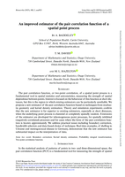 An Improved Estimator of the Pair Correlation Function of a Spatial Point Process