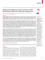 Epilepsy in the Indigenous peoples in Canada, Australia, New Zealand, and the USA: a systematic scoping review