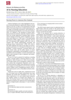 AI in Nursing Education