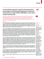 A multi-platform approach to identify a blood-based host protein signature for distinguishing between bacterial and viral infections in febrile children (PERFORM): a multi-cohort machine learning study