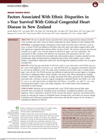 Factors Associated With Ethnic Disparities in One Year Survival With Critical Congenital Heart Disease in New Zealand