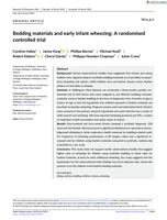 Bedding materials and early infant wheezing: A randomised controlled trial