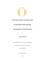The evolution of housing first in Aotearoa New Zealand: A renegotiation of relationships
