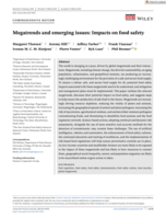 Megatrends and emerging issues: Impacts on food safety