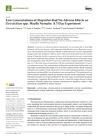 Low Concentrations of Ibuprofen Had No Adverse Effects on Deleatidium spp. Mayfly Nymphs: A 7-Day Experiment