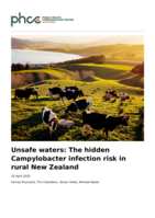 Unsafe waters: The hidden Campylobacter infection risk in rural New Zealand