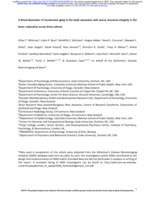 A blood biomarker of accelerated aging in the body associates with worse structural integrity in the brain: replication across three cohorts