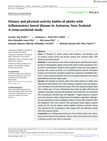 Dietary and physical activity habits of adults with inflammatory bowel disease in Aotearoa, New Zealand: A cross-sectional study