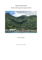 The Levuka Study: Health, well-being and cooperation in Fiji: Year Two Report