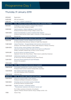 Cancer Care at a Crossroads Conference Programme